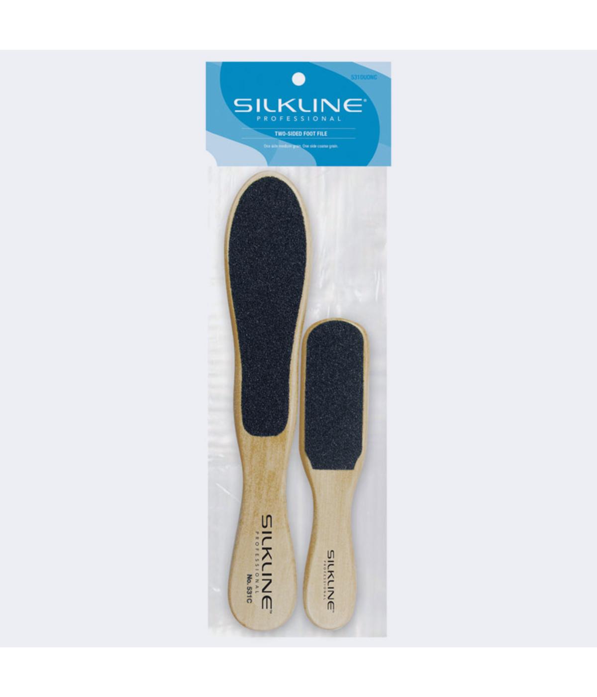 DA Silkline Two Sided Foot File w/Mini File (531DUONC)
