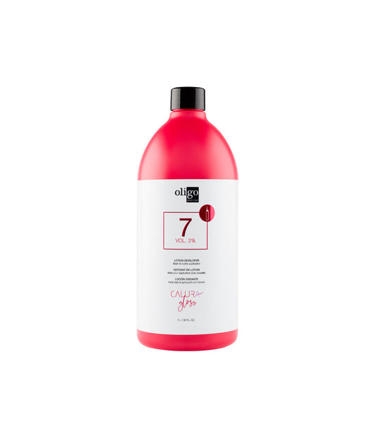Oligo Calura Gloss 7 Volume (2 percent) Lotion Developer 1L