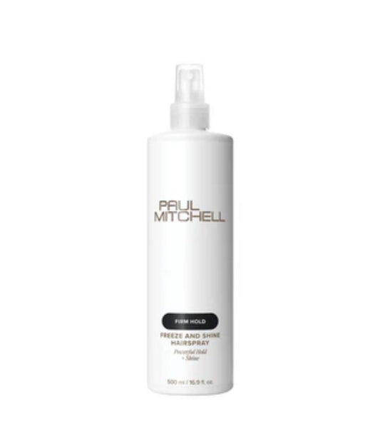 PM Freeze & Shine Hairspray 500ml (Restaged)