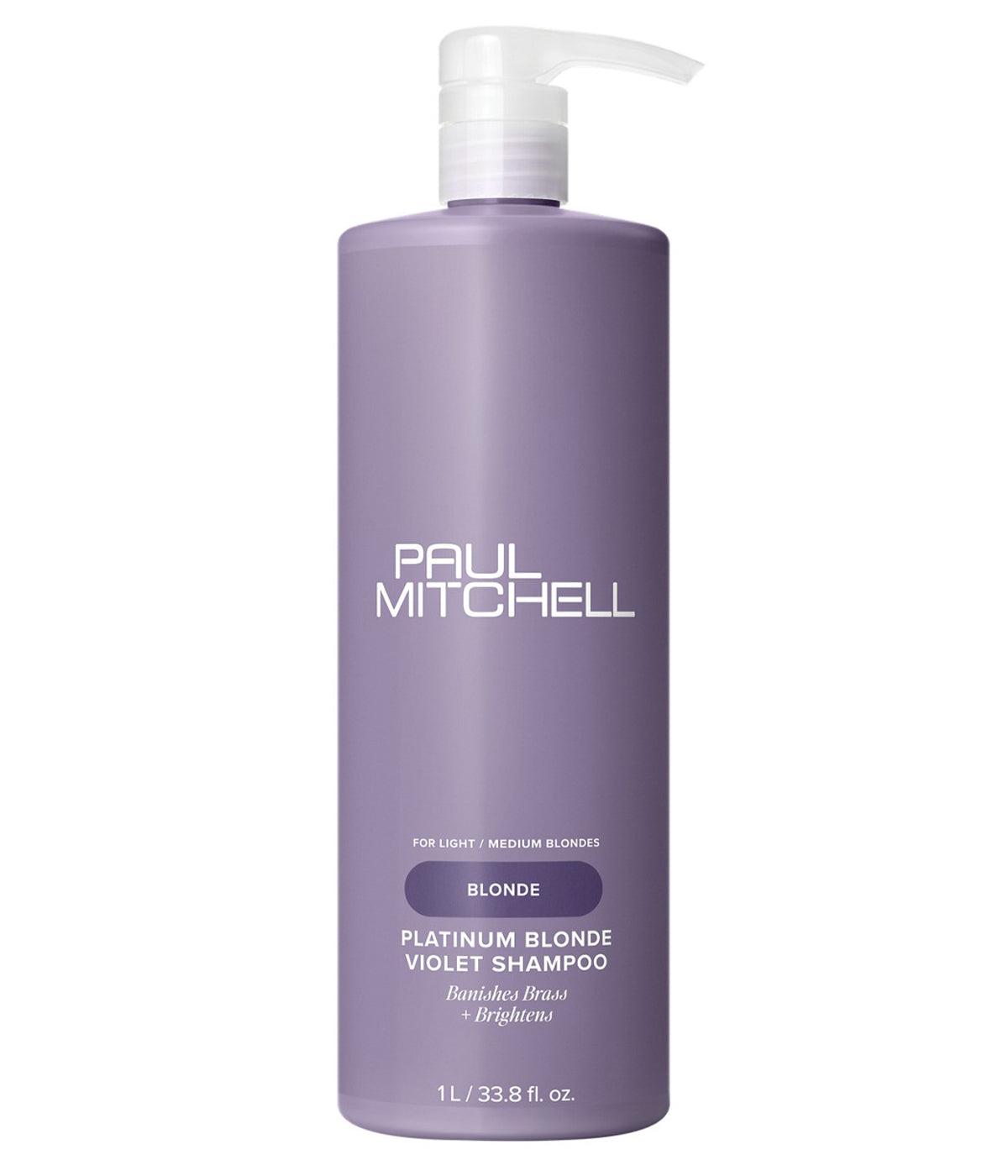 PM Platinum Blonde Shampoo 1L (Restaged)