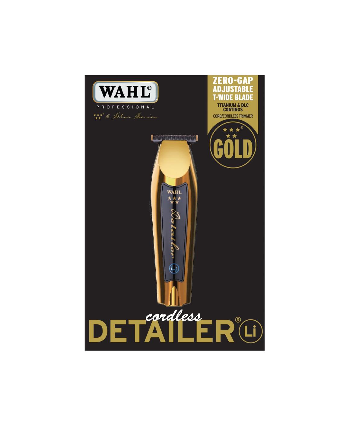 Wahl 5 Star Cord/Cordless Detailer Li - Gold