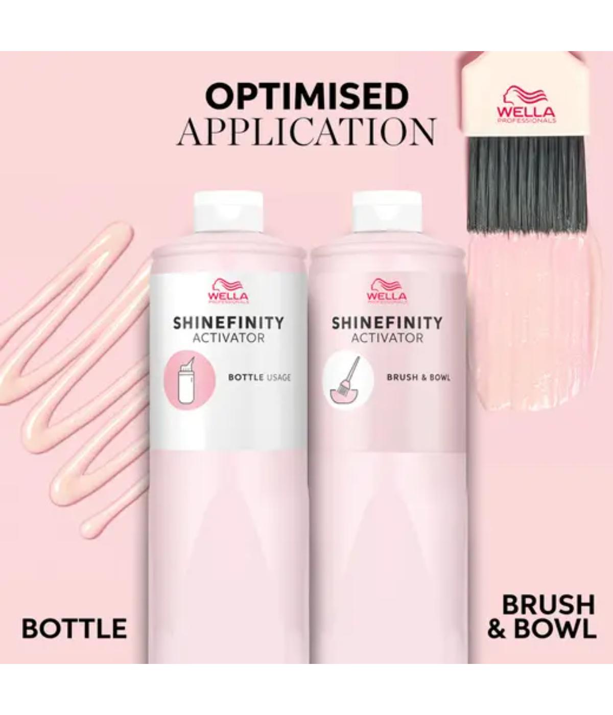 Wella Shinefinity Activator 7vol 2% Gallon - Brush