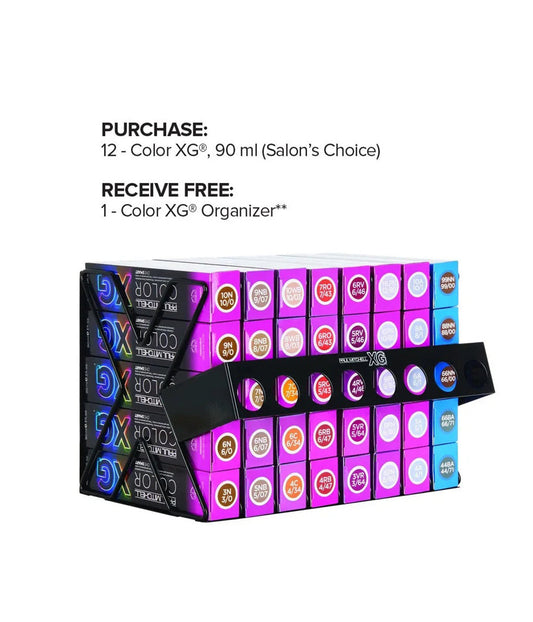Paul Mitchell The Color XG Organizer GWP w/ 12 TC XG Shades ND23
