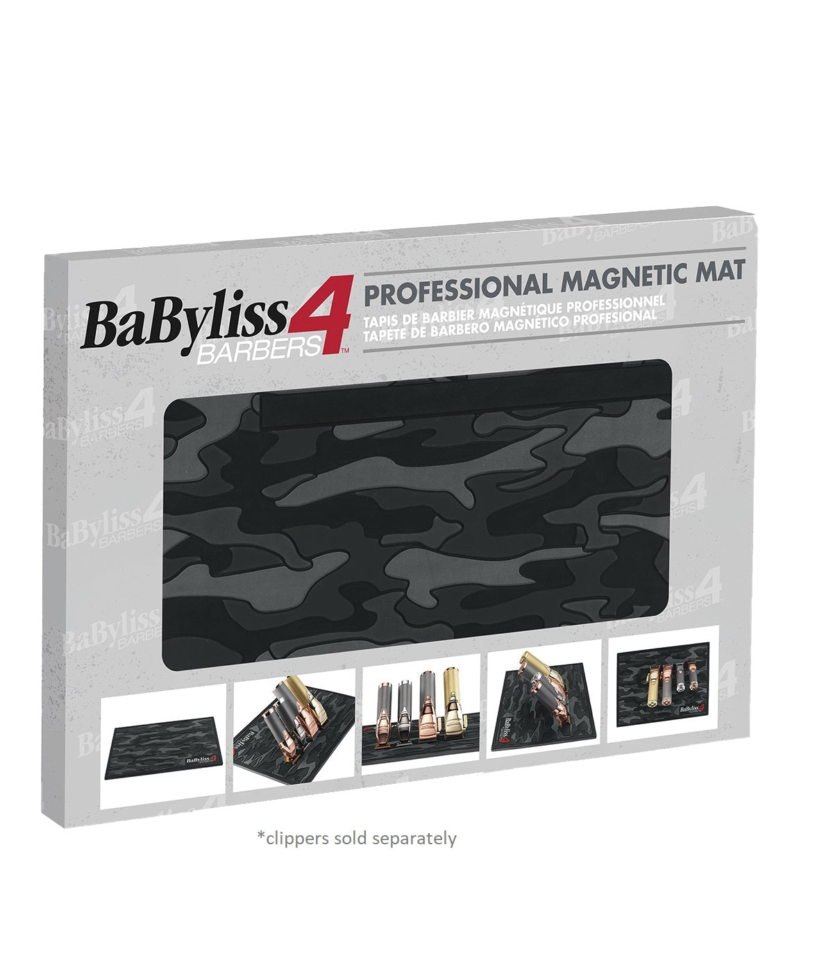 DA BP MAGNETIC BARBER MAT BLACK