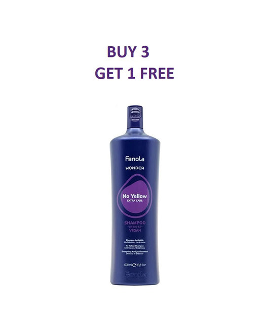 Fanola 3+1 Wonder Treatment No Yellow Shampoo 1L