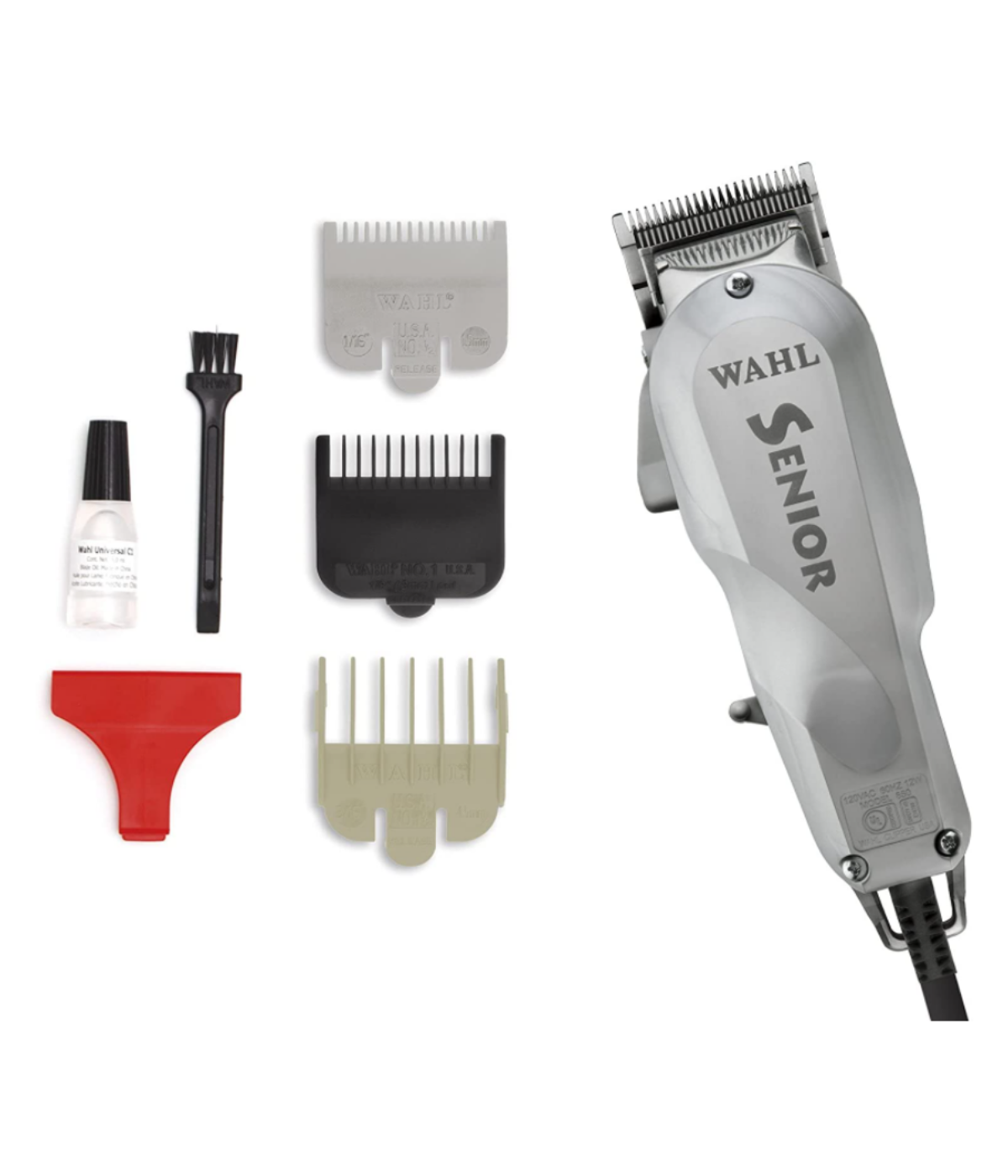 Wahl Senior Clipper, Silver WA56121