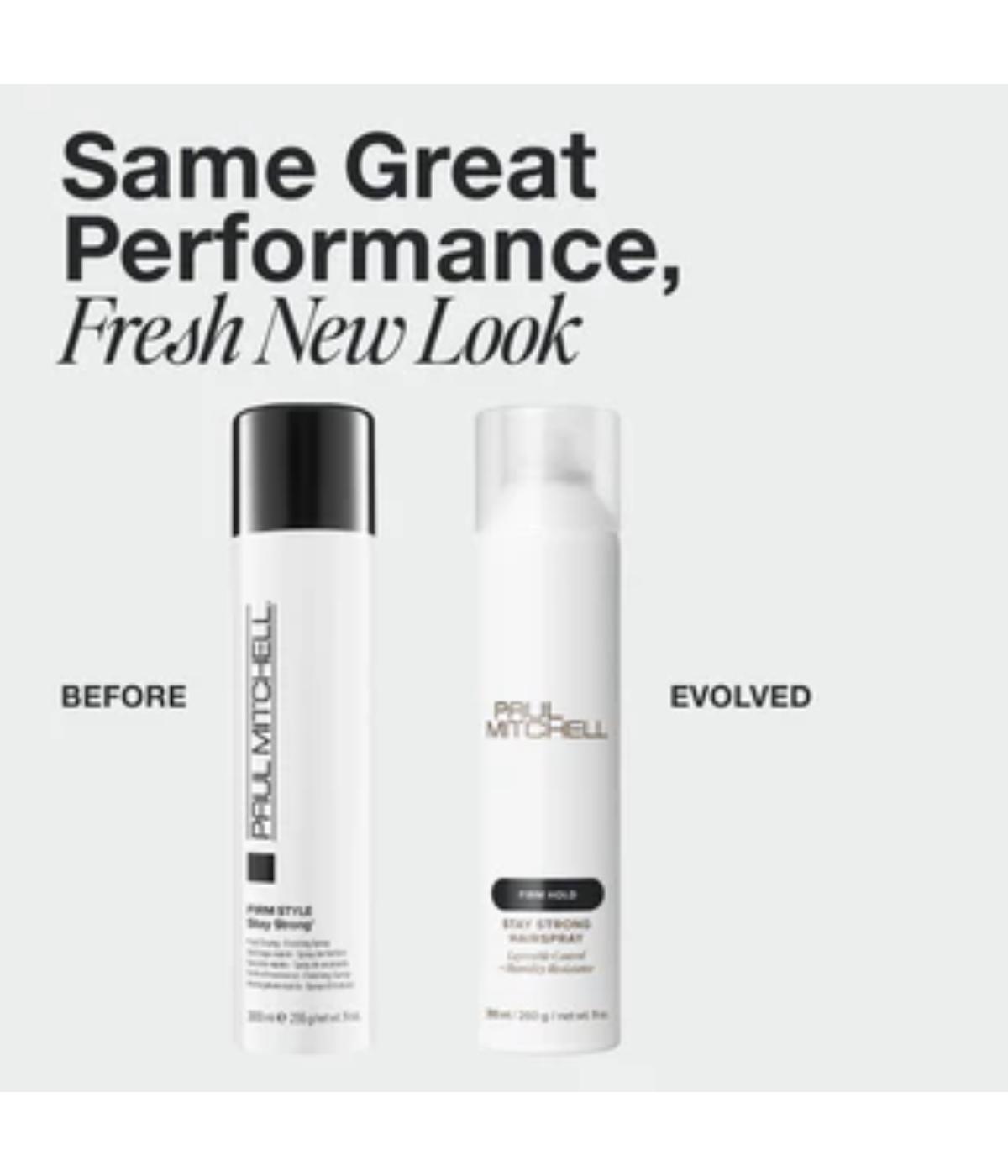 PM Stay Strong Hairspray 300ml (Restaged)
