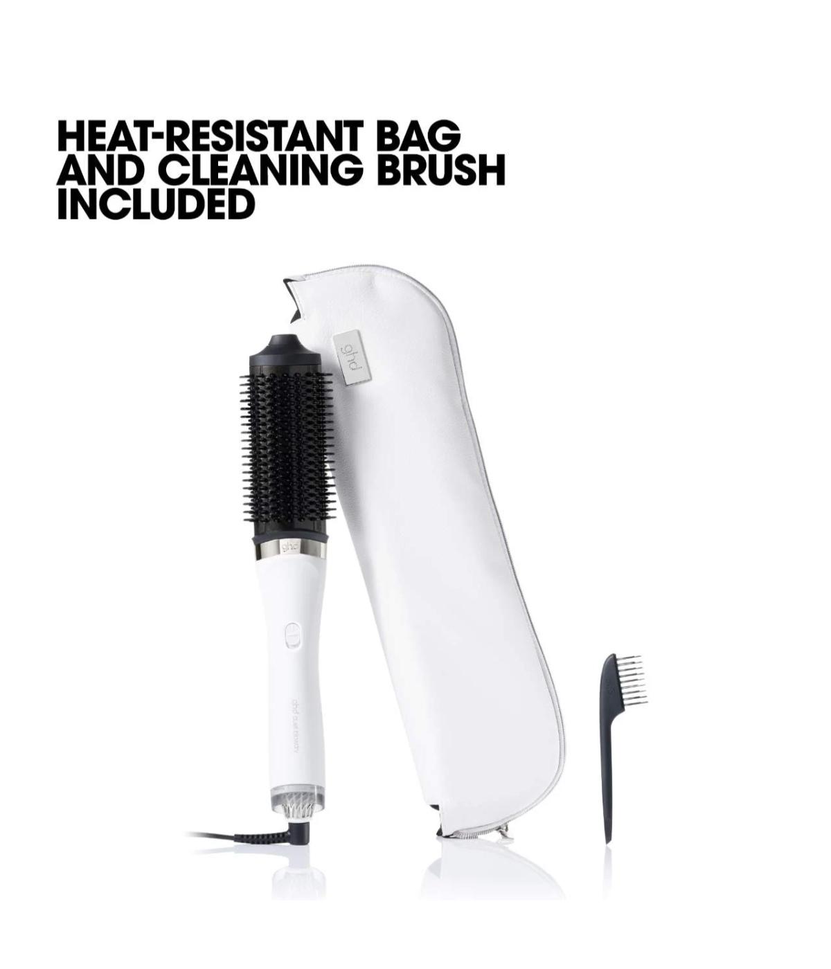 GHD Duet Blowdryer with Free Volume Forever - White