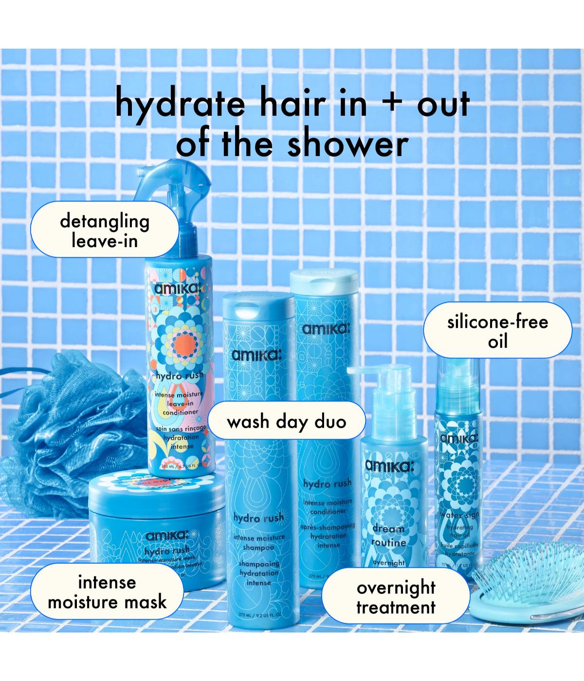 Amika Hydro Rush Intense Moisture Mask 500ml