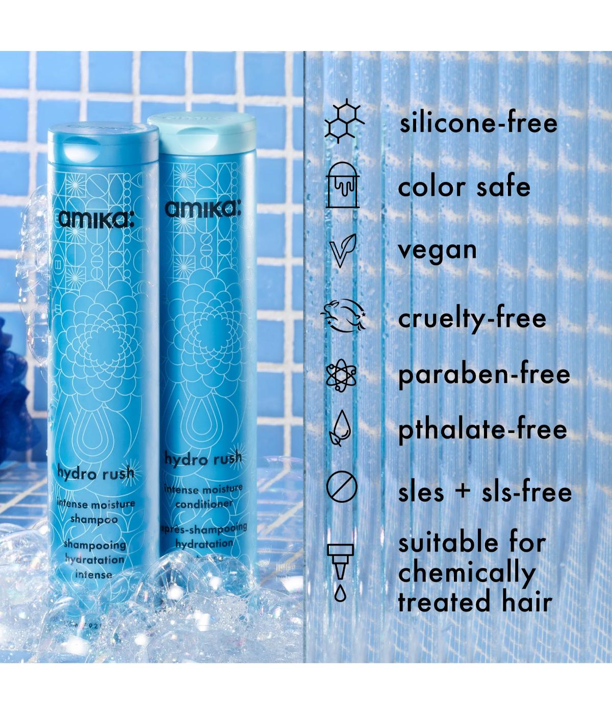 Amika Hydro Rush Intense Moisture Conditioner 275ml