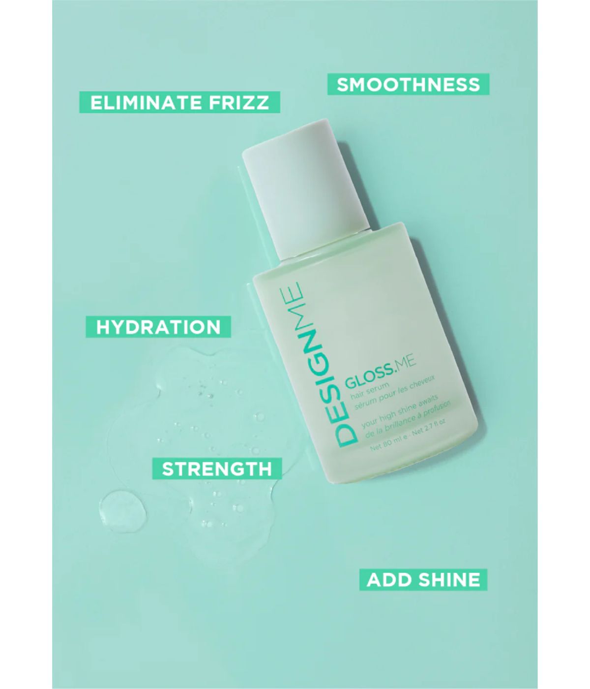DM 1 GLOSS.ME Serum 80ml + 1 GLOSS.ME Serum 25ML