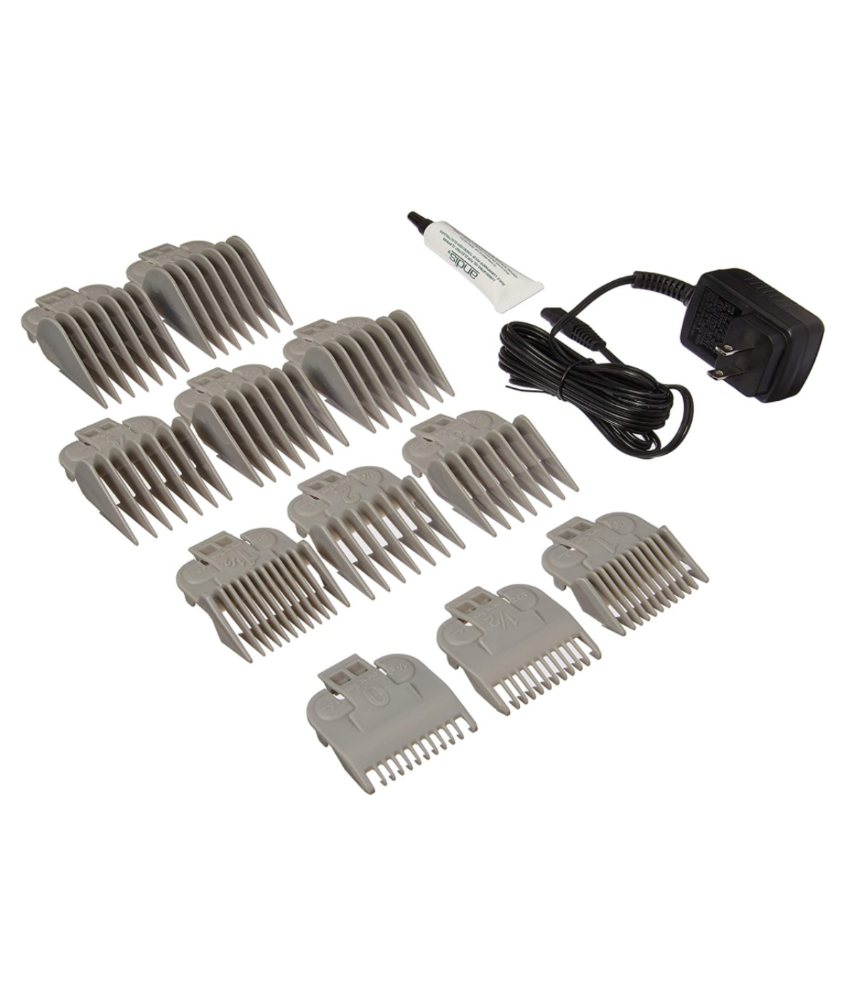 andis pro cordless envy guides, charger, oil