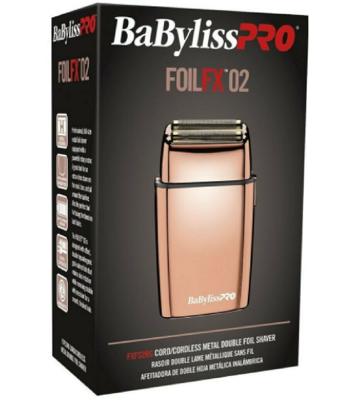 babylisspro foilfx rose gold packaging