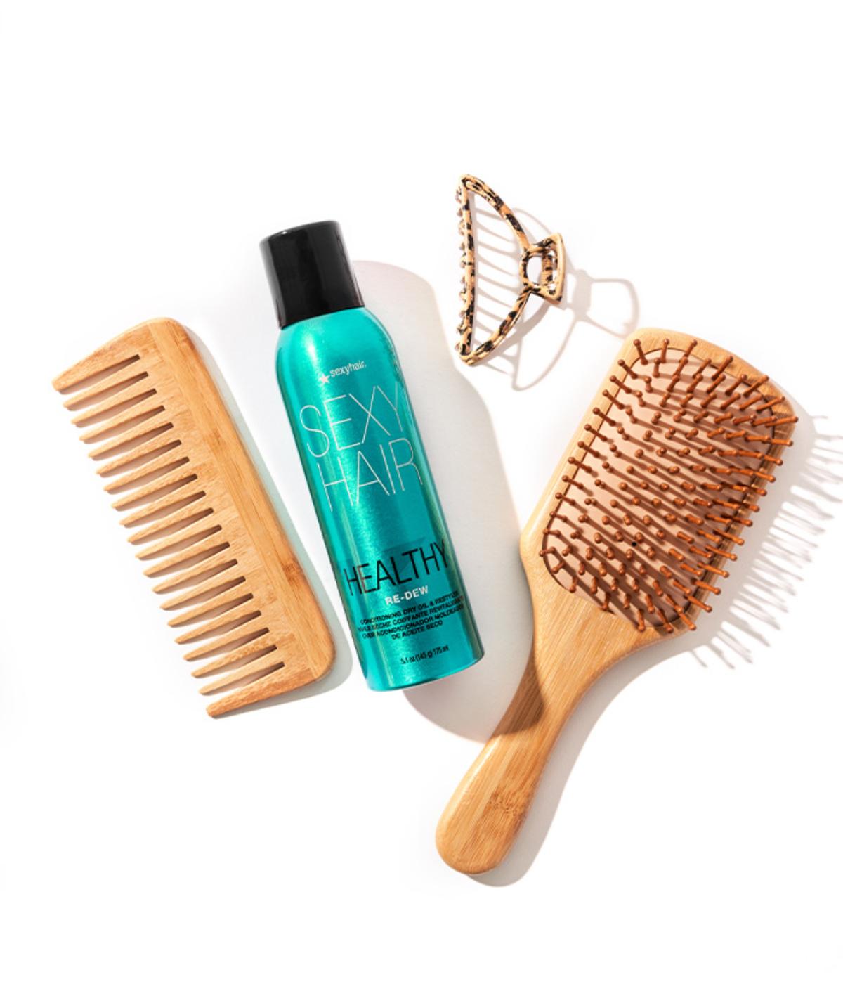 SexyHair Healthy  Re-Dew Conditioning Dry Oil & Restyler  5.1oz